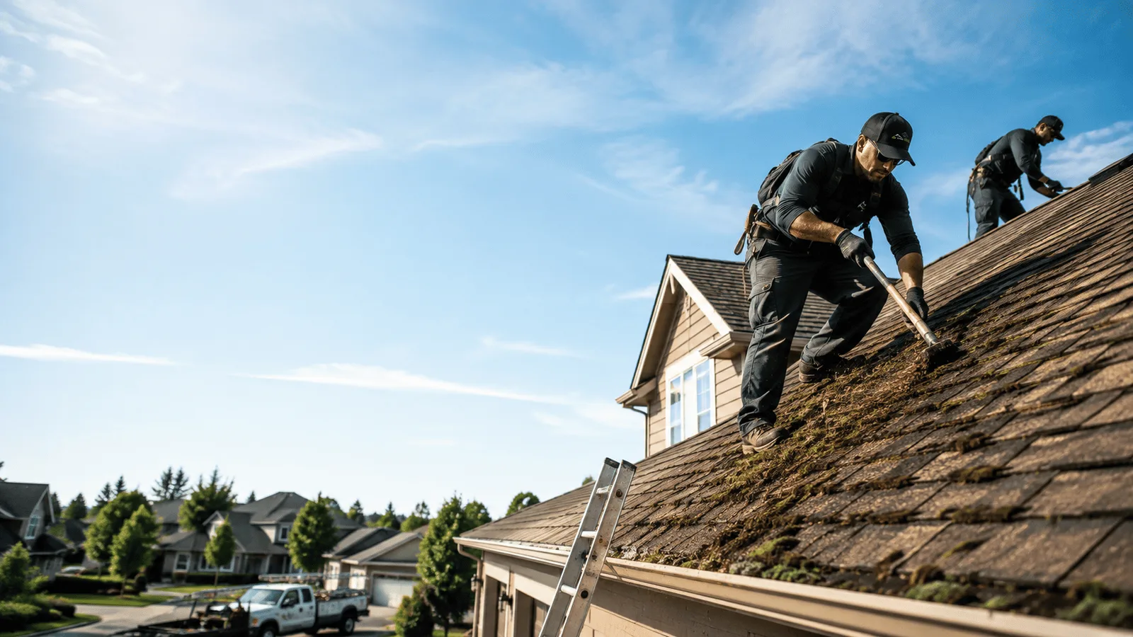 Roof Moss Removal in Whitesboro, TX near me